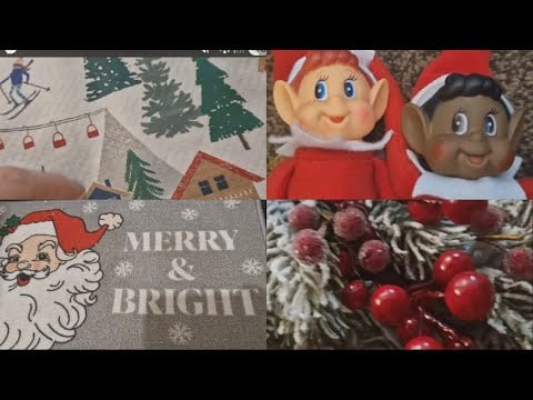 ASMR Christmas Trigger Assortment..  Happy Christmas Eve !!!