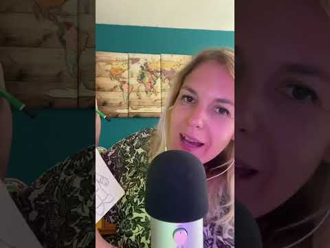 ASMR FR / Je te dessine #asmrfr #shortsasmr #asmr