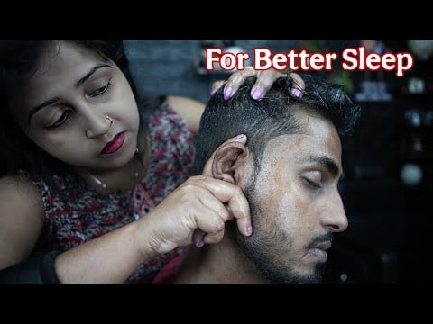 Drift Off to Dreamland: Calming ASMR Head Massage for Insomnia | Tapping & Scratching ASMR Therapy