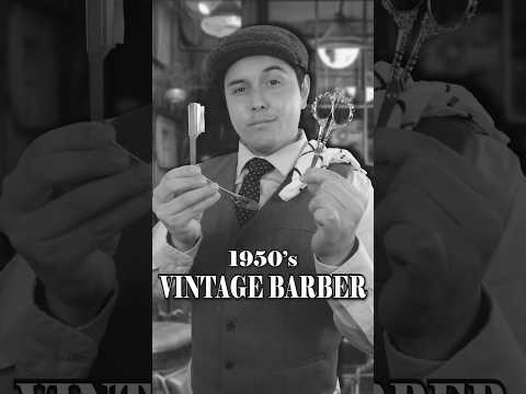 1950’s Vintage Haircut & Shave 2! 💈 | #ASMR