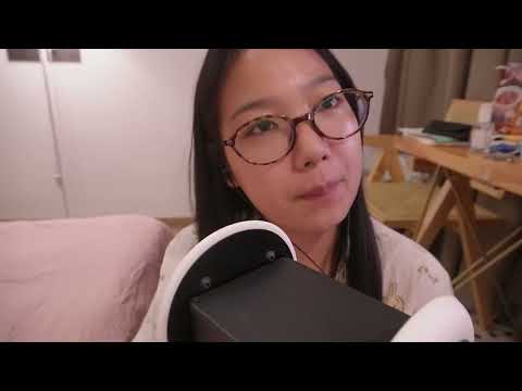 ASMR ear licking (I really dont know what title to use now sos)