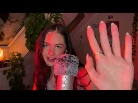 ASMR in 3 Languages: English, German & Spanish Trigger Words for Sleep pt.2 ☁️⋅♡𓂃 ࣪ ִֶָ☾. * ੈ✩‧₊˚