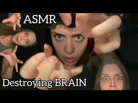 ASMR FAST LOFI/ Making a MUSH out of your BRAIN / Experimental ASMR / Personal attention 