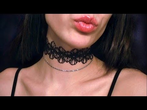 1 HOUR ASMR Extremely Relaxing 3D Binaural Layered Kiss Sounds Inaudible Whisper, Mic Brushing