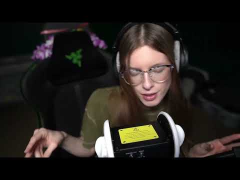 Trying ASMR Ear To Ear