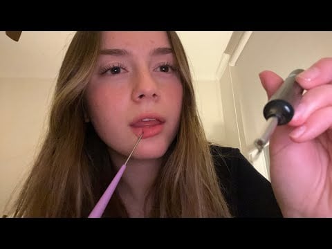 ASMR cranial nerve exam with the weird doctor.. ￼| FAST AND AGGRESSIVE 