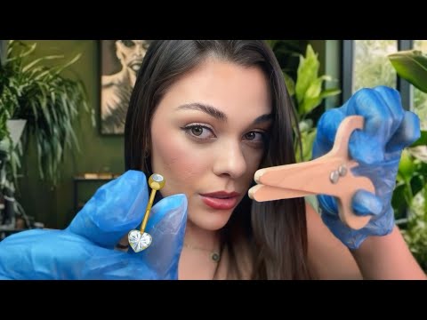 ASMR: cuidando do seu piercing inflamado 😷