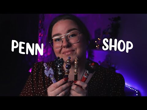 ASMR Välkommen till min Penn Shop ♥ ROLEPLAY