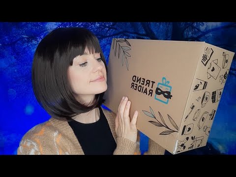 ASMR TrendRaider Unboxing 💆‍♀️ HOME SPA 🛀🫧 Oktober Box 2023 | ASMR Deutsch/German