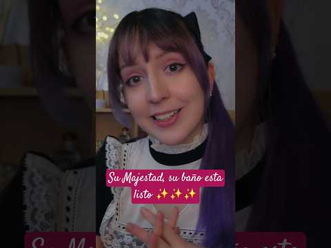 ⭐Su Majestad, su baño está listo… 💙✨ (ASMR para dormir)