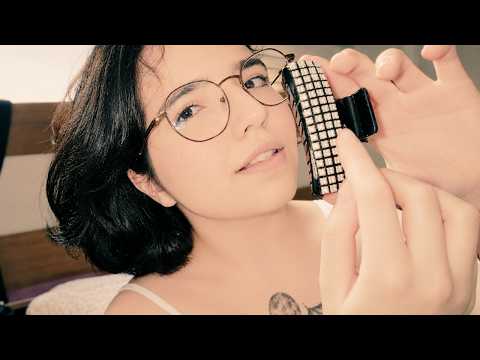 Asmr caseirinho com texturas, arranhões e pouca fala