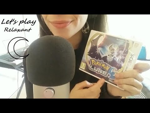 Let's play relaxant - Pokémon Lune - ASMR Français