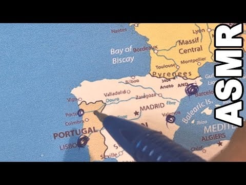 ASMR: Europe's Cities Ranked from Iconic Overhyped to UNDERRATED Gems! [ASMR tracing and travel]