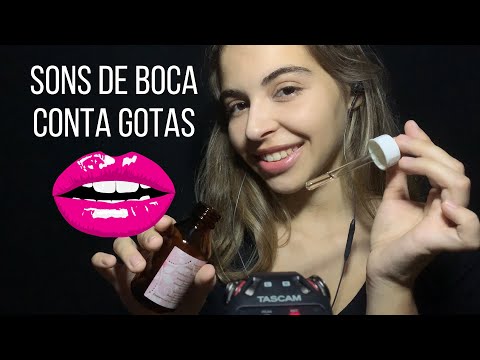 ASMR EM CAMADAS: Mouth Sounds & Conta Gotas