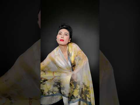 Founder of Scarf Flowing Art — Filmed in 4K 🧣 | The Signature Scarf Flowing Art of Rhea Jung