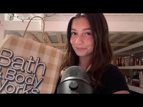 ASMR | bath & body works haul!!✨