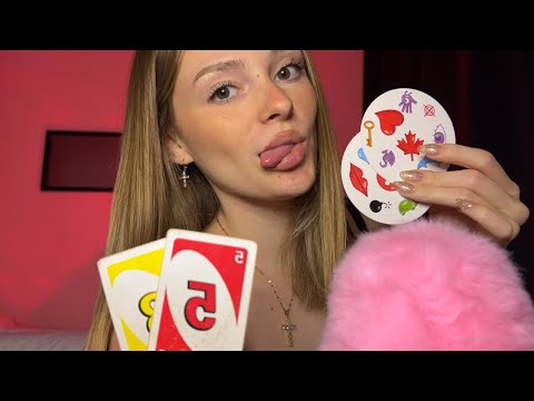 ASMR: JEUX EN ASMR💞 (toi contre moi donc essaye de gagner🤭)
