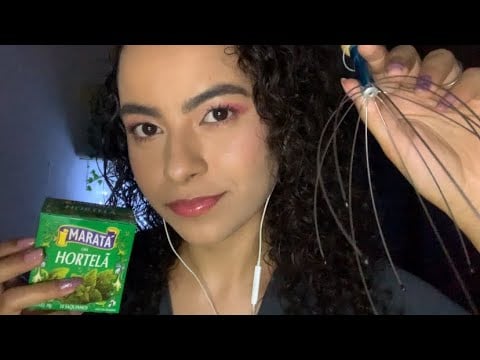 ASMR- Atenção pessoal em uma NOITE DE CHUVA ☔️
