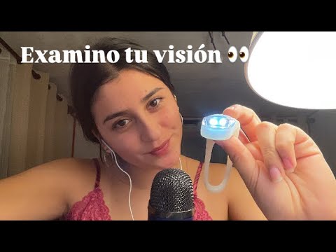 ASMR Examen de Visión Realista 🩺 | Prueba de los 5 Sentidos (Parte 3) | Roleplay Médico en Susurros