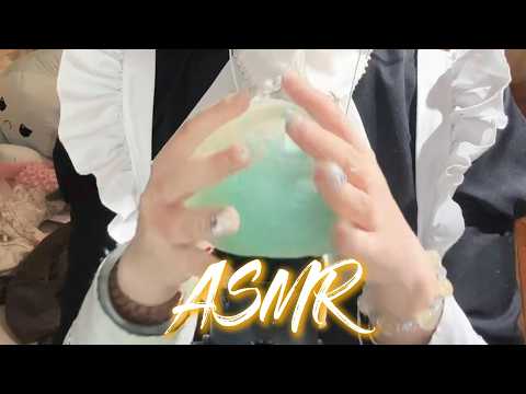 ASMR Maid Roleplay | Ancient Dress Cosplay 💆‍♀️ Soft Ear Massage