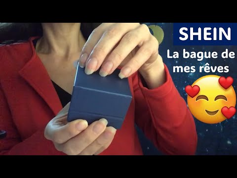 ASMR * Unboxing SHEIN * la bague de mes rêves !