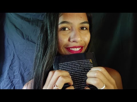 ASMR " TOQUES NA TELA / sons relaxantes