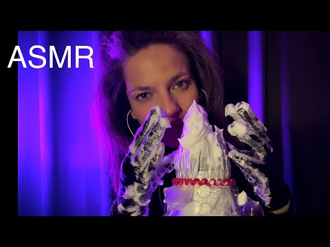 ASMR | Shaving Foam On The Mic