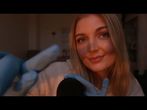 ASMR Hand & Glove Sounds - Hand Movements