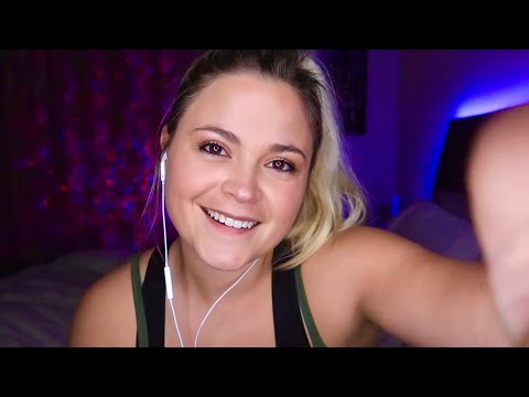 ASMR Whisper Ramble | Face Brushing & Face Touching | Rough Week, Why I Am Grateful For ASMR