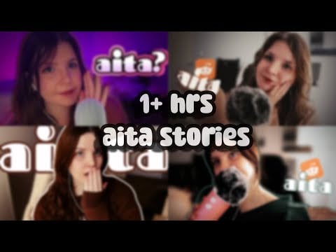 asmr | 60+ mins aita storytimes (cozy clicky whisper compilation) 💤