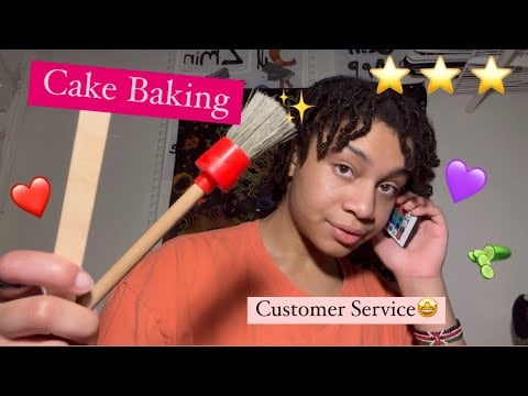 ASMR - Making A Cake (Phoebe)