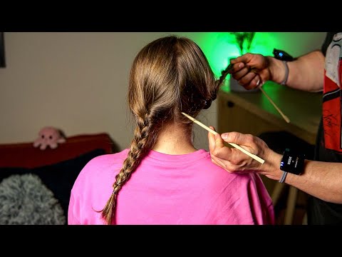 Tingly ASMR - Curing Insomnia with Nape & Scalp Sounds (No Talking)