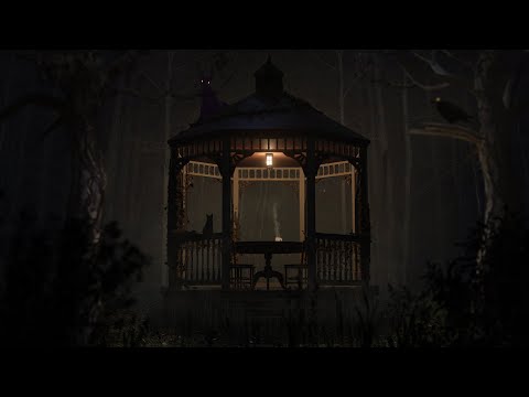 Strange Sounds Are Coming From This Gazebo in the Woods | Ambient Soundscape