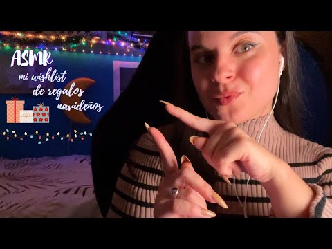 ASMR Mi Wishlist de regalos de Navidad 🎁