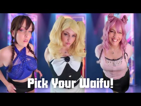 ASMR Nurse Takes Care of You ♡ Choose Your Girlfriend/Waifu Game Roleplay