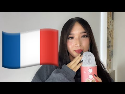 ASMR in french!🇫🇷