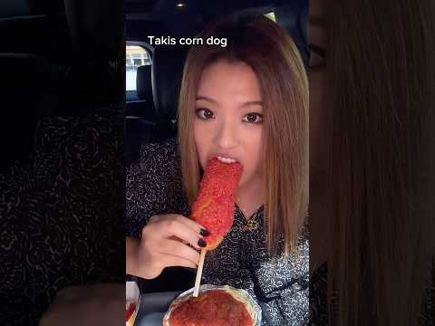 Waking up at 3 AM cuz the dinner wasn’t enough… #food #mukbang #corndog #takis