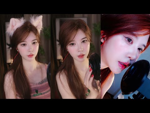 ASMR Tingly Mouth Sounds & ASMR Sleep | 温柔姐姐为你做感官测试｜轻语剧情模拟 敲击音 | 2025年3月27日