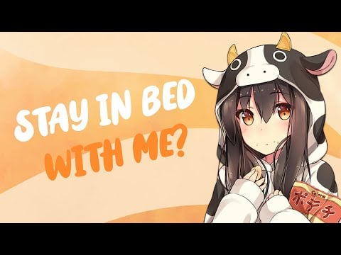 ASMR || Cuddling Your Girlfriend in a Pillow Fort | [GFE] [Comfort] [Sleep Aid] [Kissing]