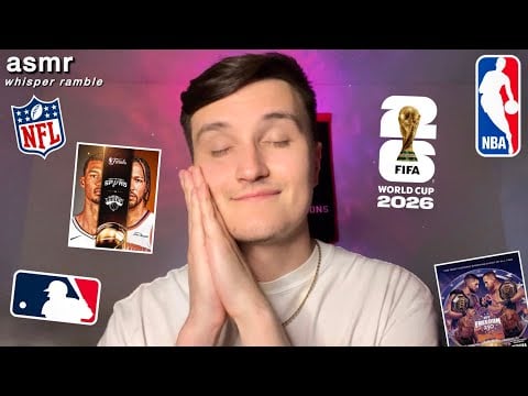 ASMR | Whisper Ramble On ALL THINGS Sports (nba finals, fifa world cup, ufc)