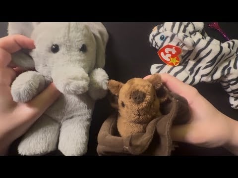 Plushie Pampering ASMR | massage and facials 🧸