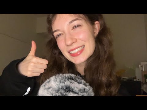 ASMR binaural / ear to ear (soft spoken!)