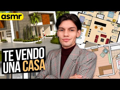 ASMR TE VENDO UNA CASA *asmr roleplay | ASMR Español | mol