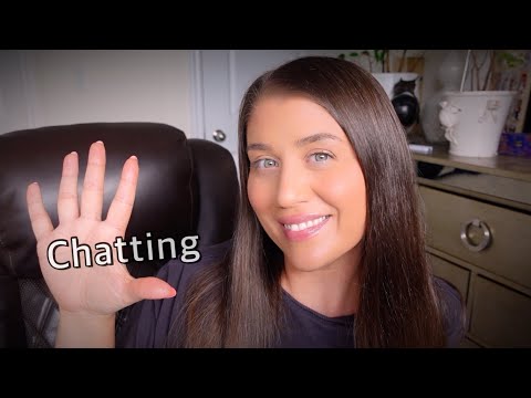 ASMR | Quick 5 Minute Chat (Whispered Rambling)