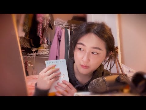ASMR 🐁 inaudible whispers reading to you