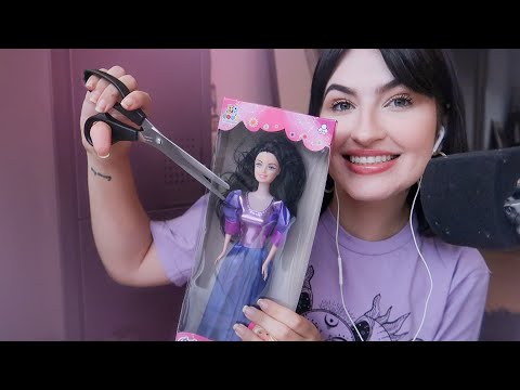 ASMR -  TRANSFORMANDO UMA BONECA EM MIM!