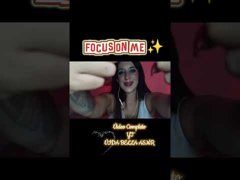 Video Completo en el canal #asmr #relax #triggersforsleep #focusonmeb