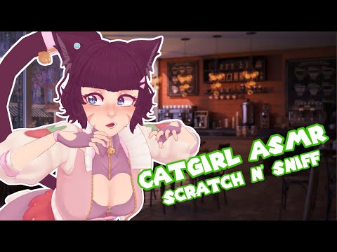 [ASMR] Catgirl Scratch & Sniff Triggers To Melt Your Brain