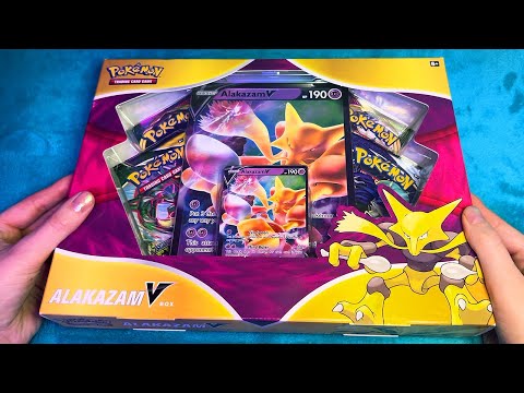 ASMR Pokemon Card Packs Opening (Whispered)