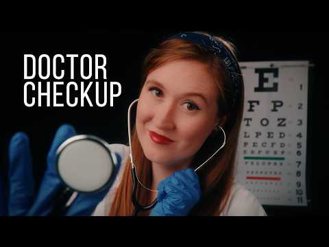 ASMR Doctor Roleplay 🩺 Soft Spoken Annual Checkup & Eye Exam